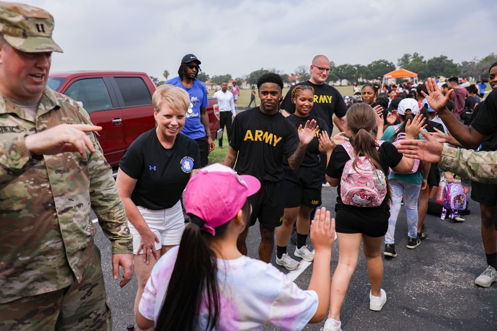 ARSOUTH hosts field day for Booker T. Washington Elementary School