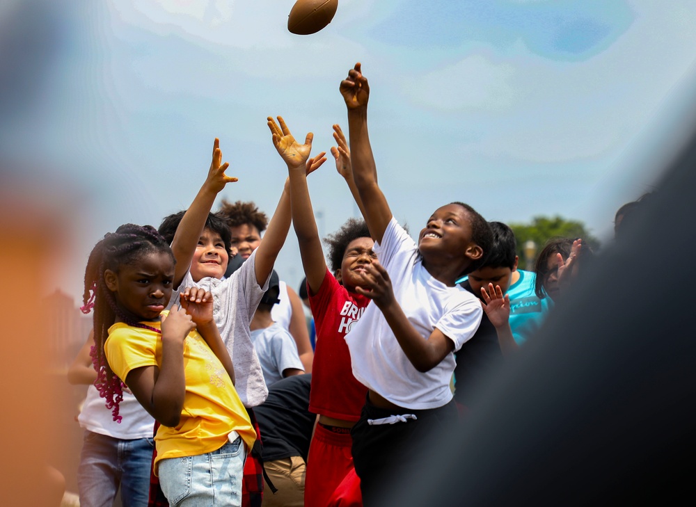 ARSOUTH hosts field day for Booker T. Washington Elementary School