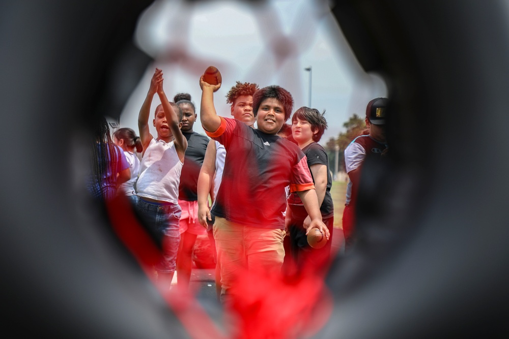 ARSOUTH hosts field day for Booker T. Washington Elementary School
