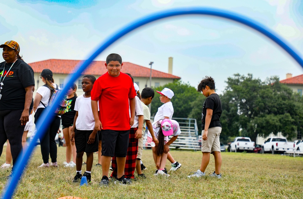 ARSOUTH hosts field day for Booker T. Washington Elementary School