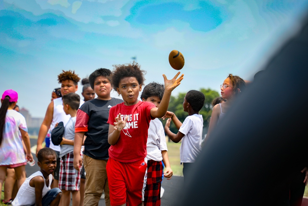 ARSOUTH hosts field day for Booker T. Washington Elementary School
