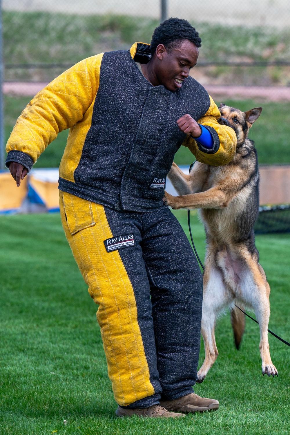 10th SFS Military Working Dog Section’s Front Range K9 Competition