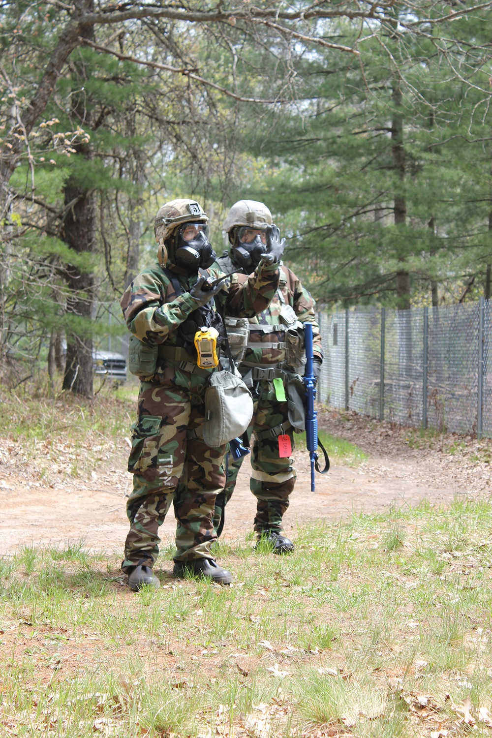 Emergency Management training at the Alpena Combat Readiness Training Center