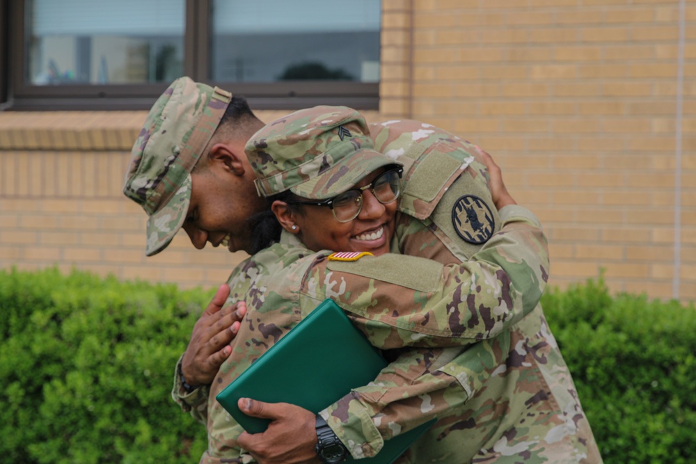 Sgt. Kevin Negron Reenlistment Ceremony