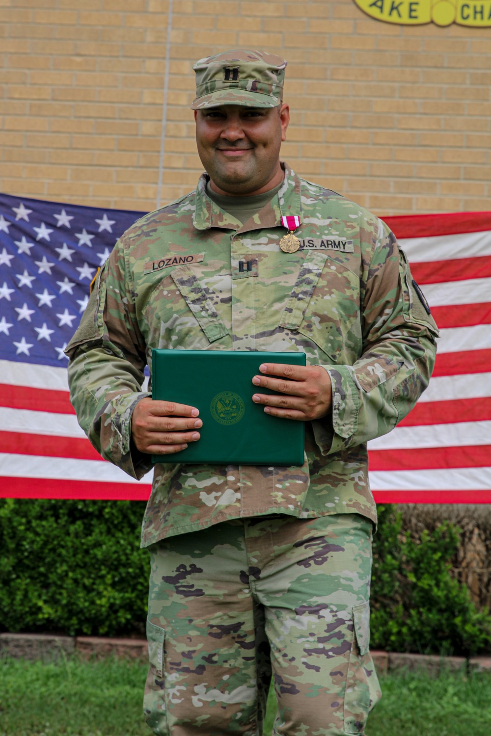 Cpt. Marcos Lozano Award Ceremony