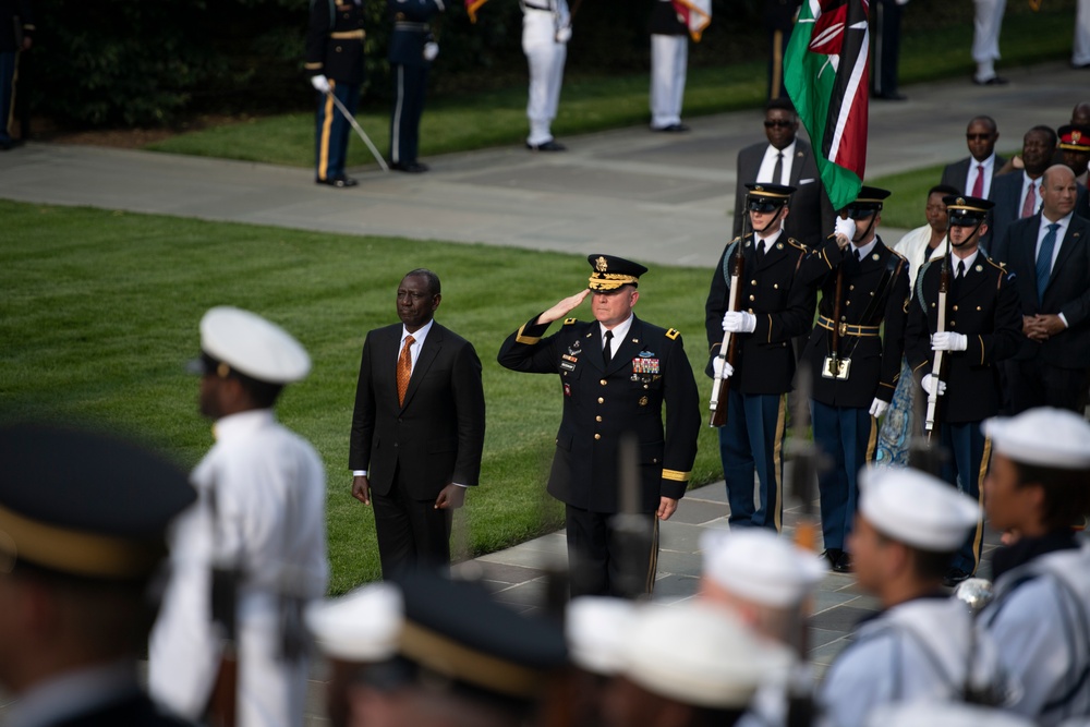 Kenyan President William Ruto Visits ANC