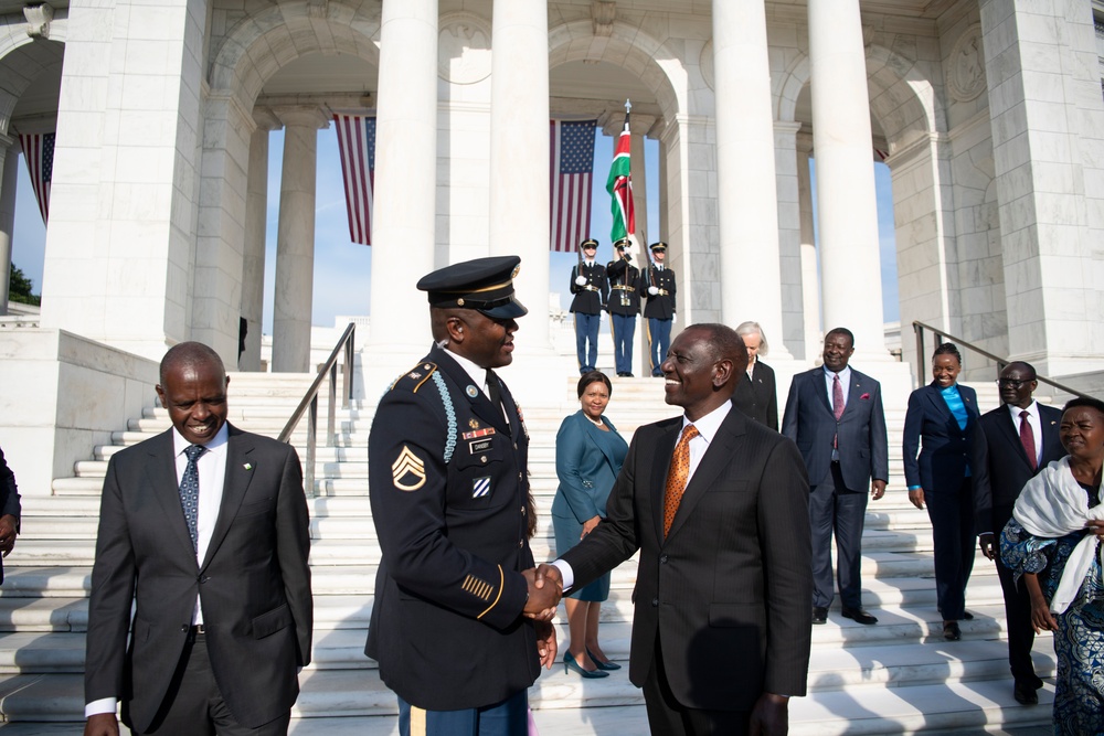 Kenyan President William Ruto Visits ANC