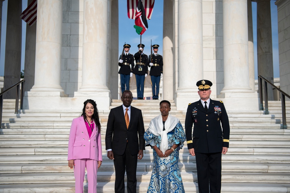 Kenyan President William Ruto Visits ANC