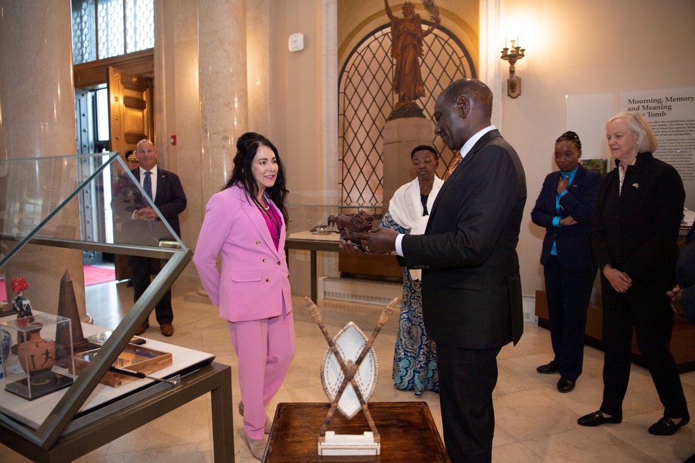 Kenyan President William Ruto Visits ANC