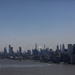 USS Bataan departs from New York City