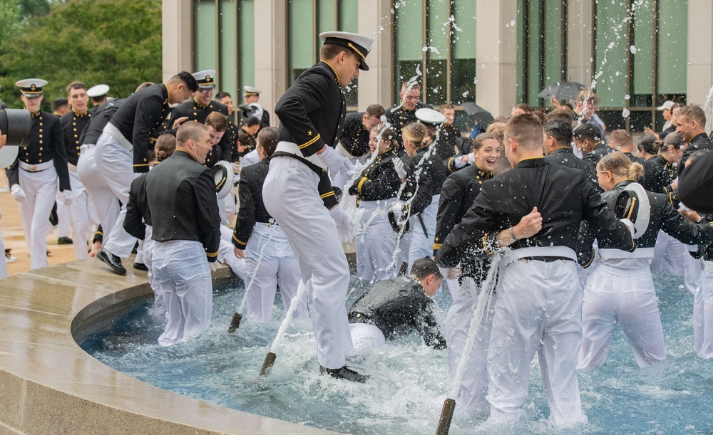 U.S. Naval Academy Radford Terrace Fountain