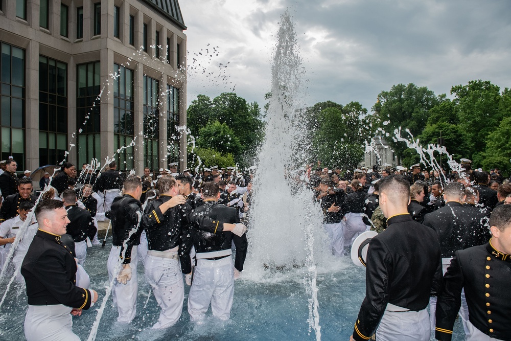 U.S. Naval Academy Radford Terrace Fountain