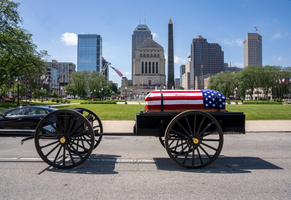 Indiana National Guardsmen participate in 2024 500 Festival Memorial Service