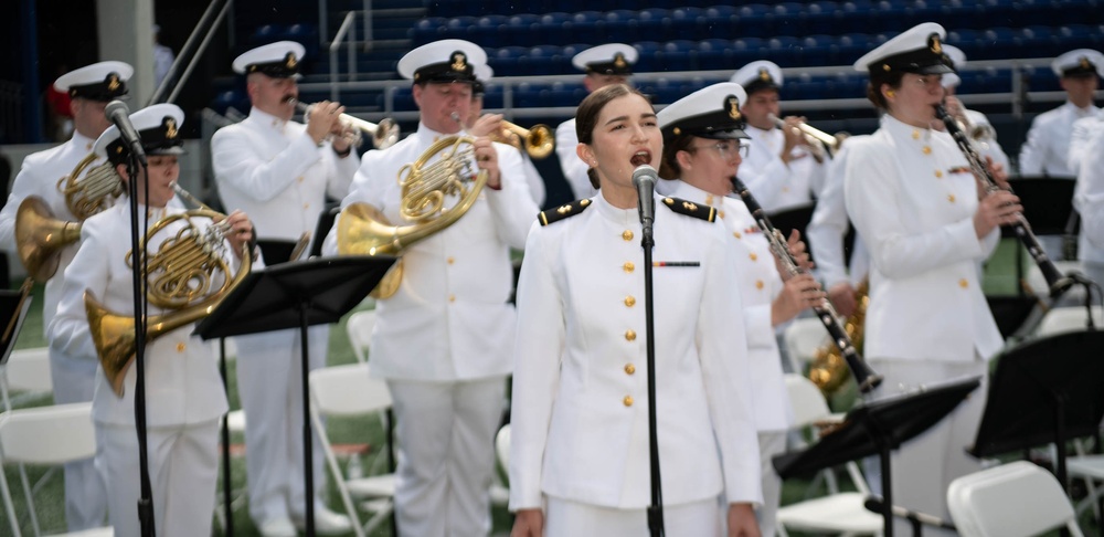 The U.S. Naval Academy Commissioning Ceremony