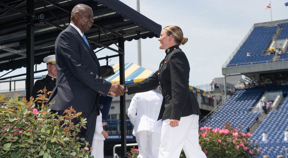 The U.S. Naval Academy Commissioning Ceremony