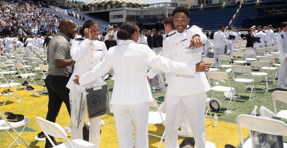 The U.S. Naval Academy Commissioning Ceremony