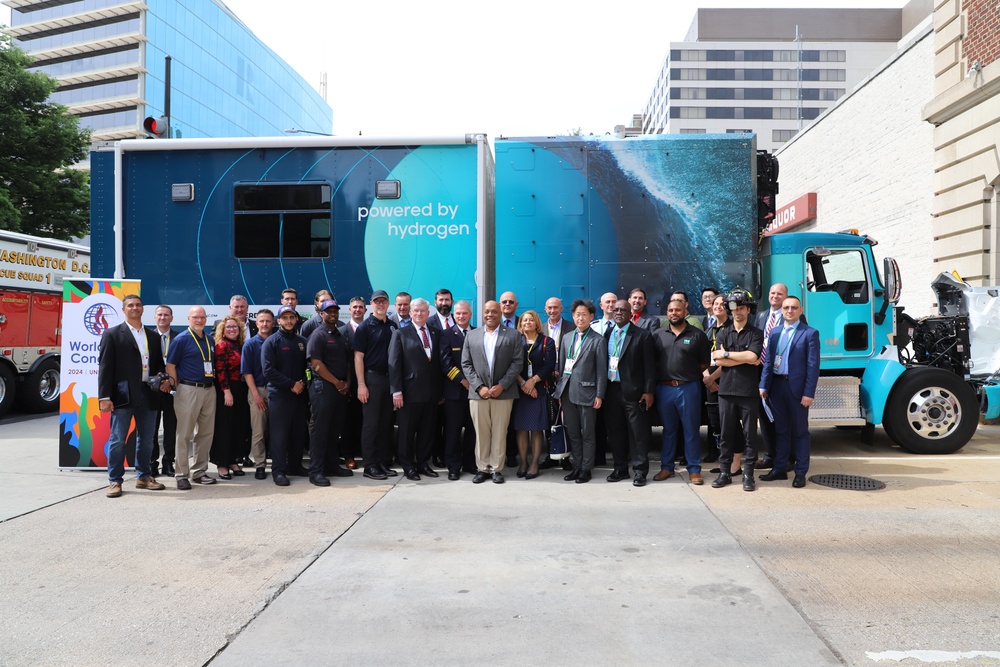 ERDC's H2rescue demonstrated on Capitol Hill at the inaugural World Fire Congress