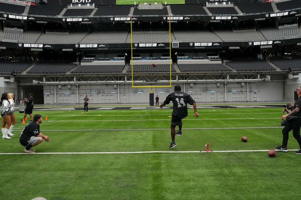 Raiders Fantasy Camp: Honoring Creech and Nellis Airmen