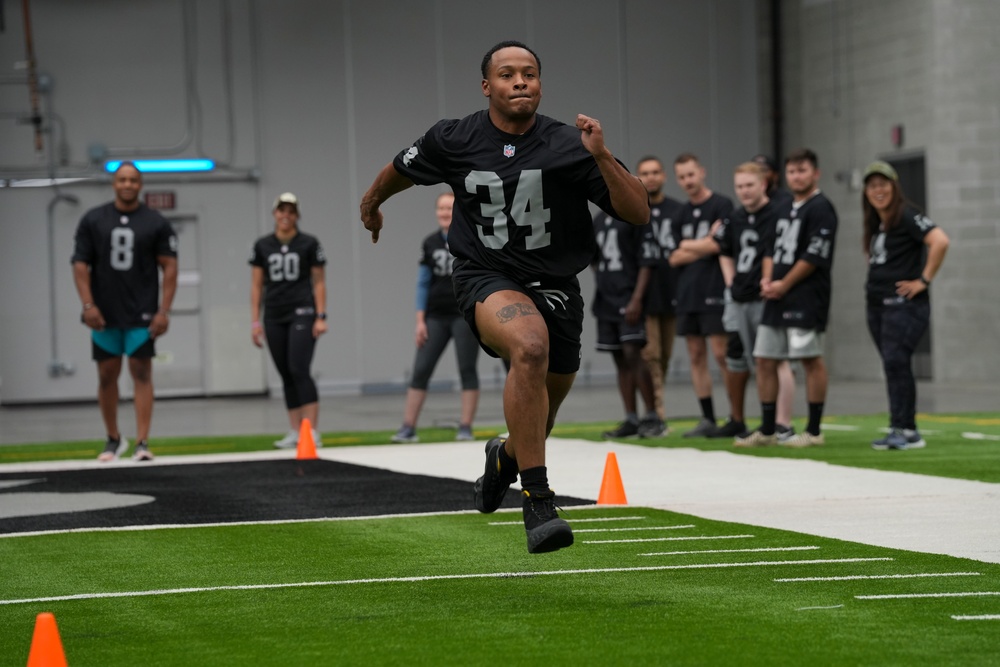 Raiders Fantasy Camp: Honoring Creech and Nellis Airmen