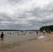 Beachgoers at Galt's Ferry Day Use Area on Memorial Day