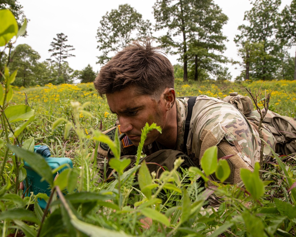 Participants of the 11th Annual Best Combat Camera Competition prepare to compete in an event.