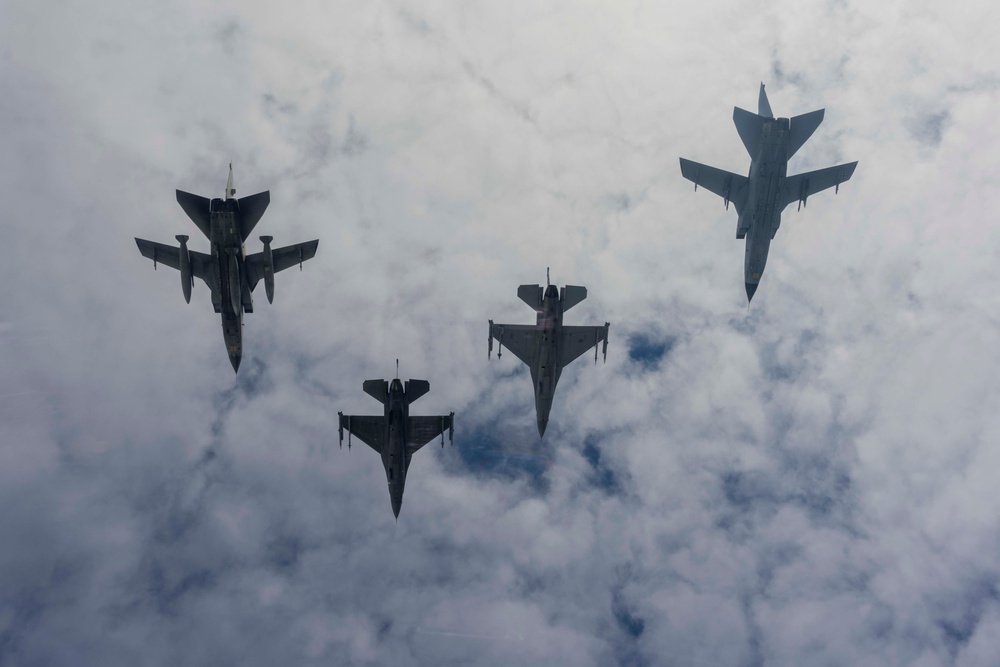 NATO Allies celebrate 50 year anniversary of F-16 and Tornado