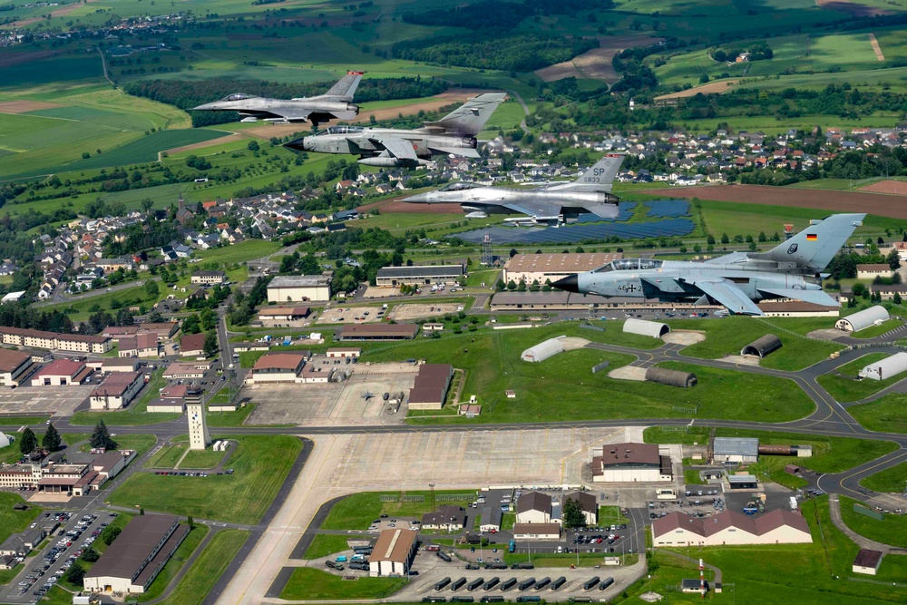 NATO Allies celebrate 50 year anniversary of F-16 and Tornado