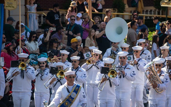Los Angeles Fleet Week 2024: Disneyland March