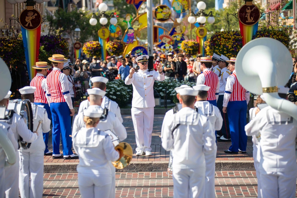 Los Angeles Fleet Week 2024: Disneyland March