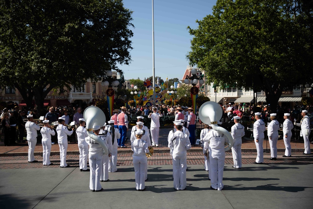 Los Angeles Fleet Week 2024: Disneyland March