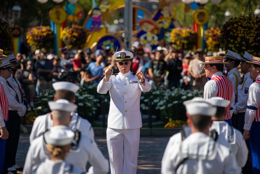 Los Angeles Fleet Week 2024: Disneyland March