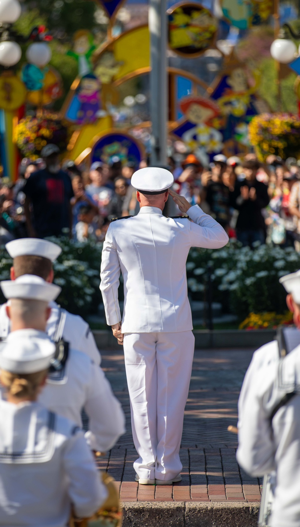 Los Angeles Fleet Week 2024: Disneyland March