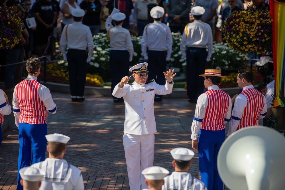 Los Angeles Fleet Week 2024: Disneyland March