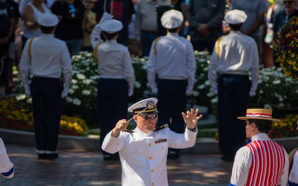 Los Angeles Fleet Week 2024: Disneyland March