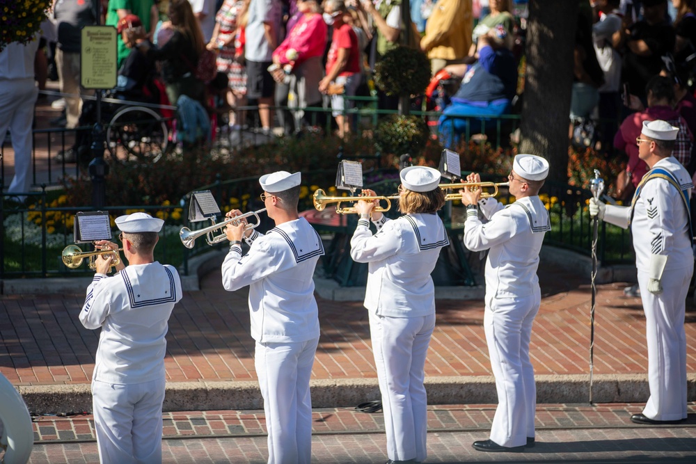 Los Angeles Fleet Week 2024: Disneyland March