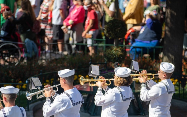 Los Angeles Fleet Week 2024: Disneyland March