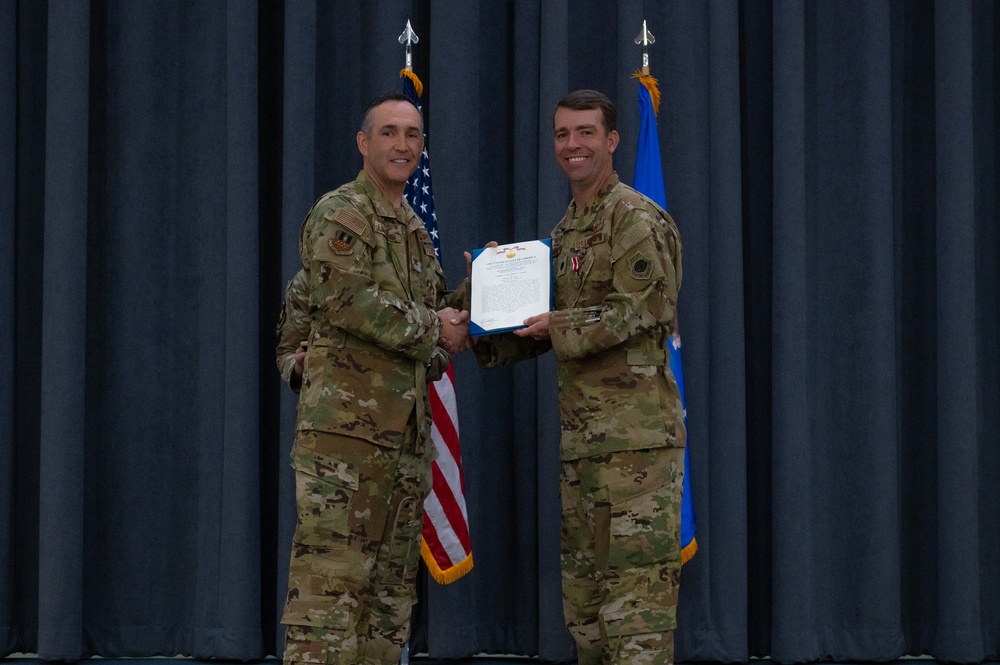 2nd Operations Support Squadron Change of Command