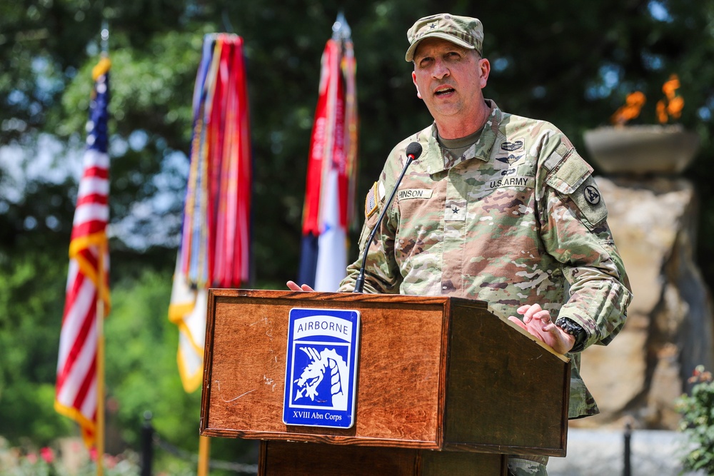 XVIII Airborne Corps Dragon Honors Ceremony