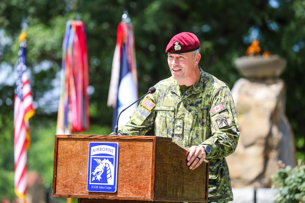 XVIII Airborne Corps Dragon Honors Ceremony