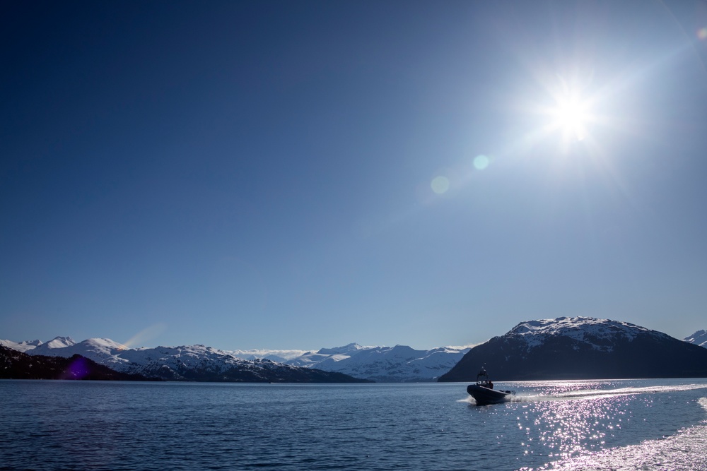 AKANG 212th Rescue Squadron conducts site survey for water rescue training in Alaska