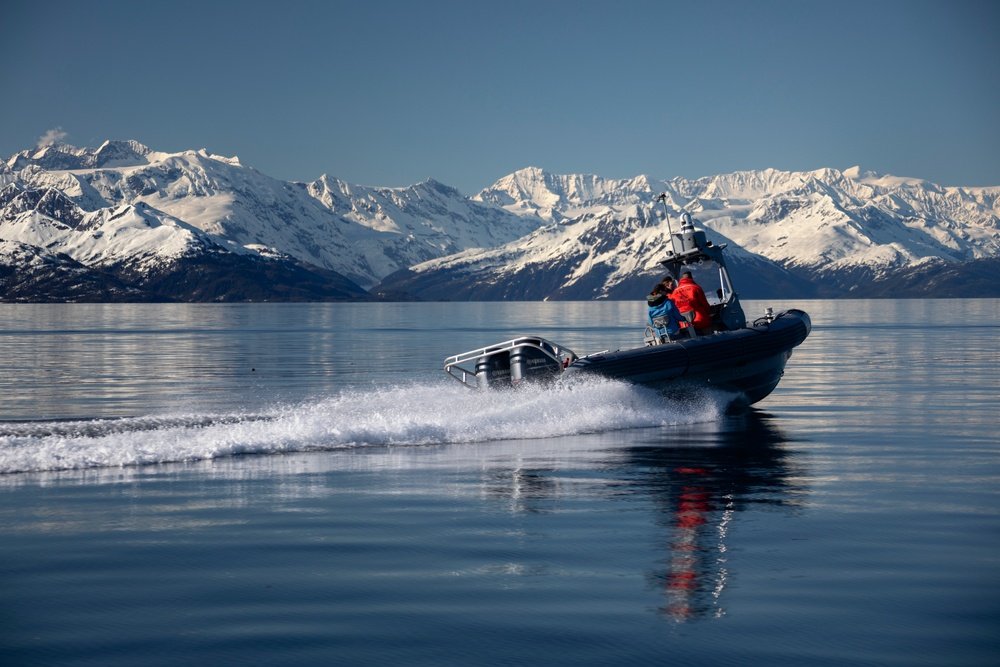 AKANG 212th Rescue Squadron conducts site survey for water rescue training in Alaska