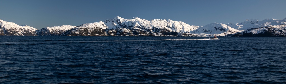 AKANG 212th Rescue Squadron conducts site survey for water rescue training in Alaska