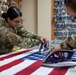 AFMAO prepares U.S. Flags