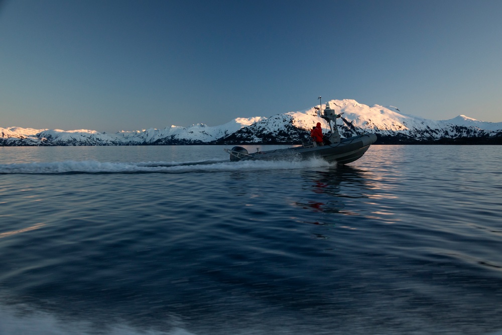 AKANG 212th Rescue Squadron conducts site survey for water rescue training in Alaska