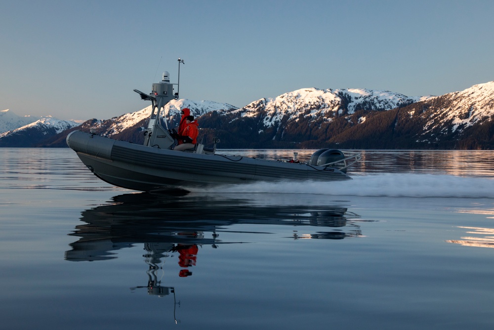 AKANG 212th Rescue Squadron conducts site survey for water rescue training in Alaska