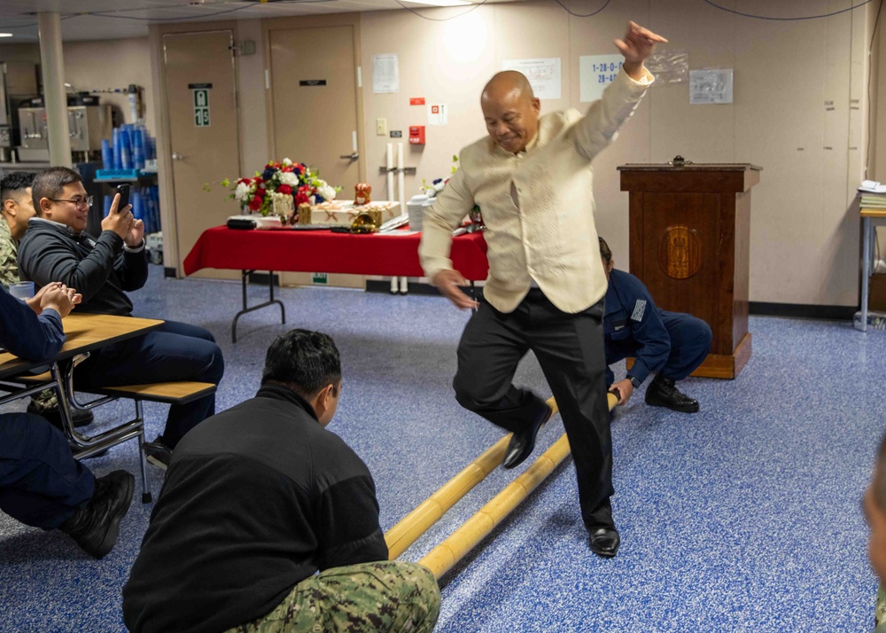 USS Makin Island Asian American and Pacific Islander Observation