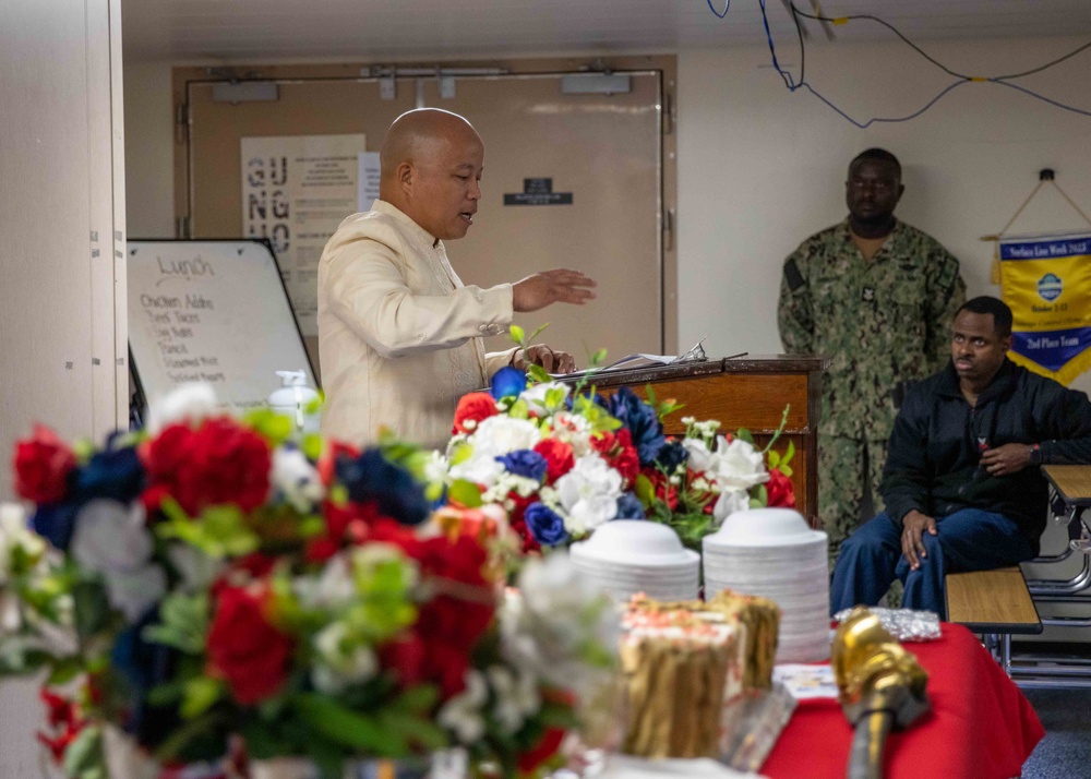 USS Makin Island Asian American and Pacific Islander Observation