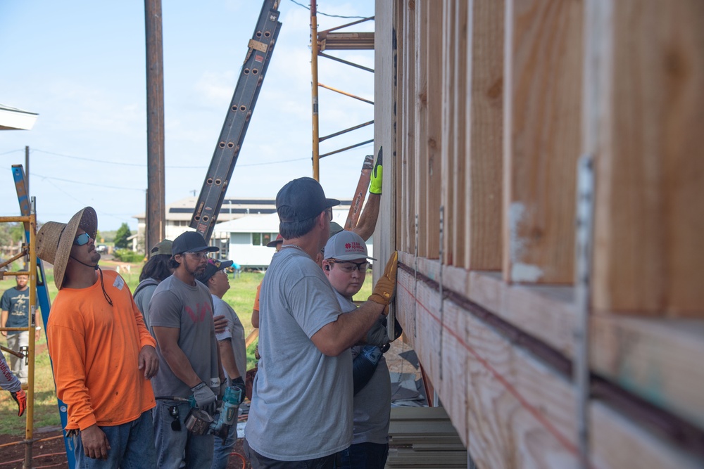 Dvids - Images - Pmrf Perssonnel Volunteer At A Habitat For Humanity 