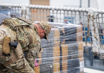 Coast Guard offloads approximately 33,768 pounds of cocaine in San Diego