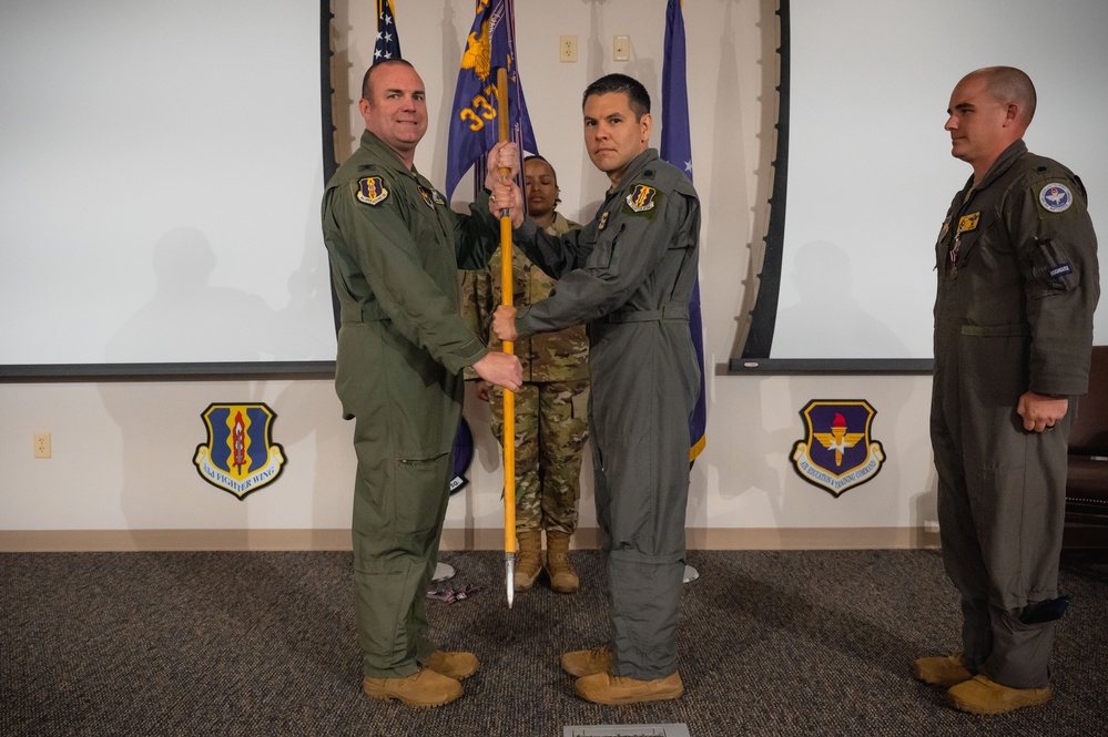 337 Air Control Squadron change of command